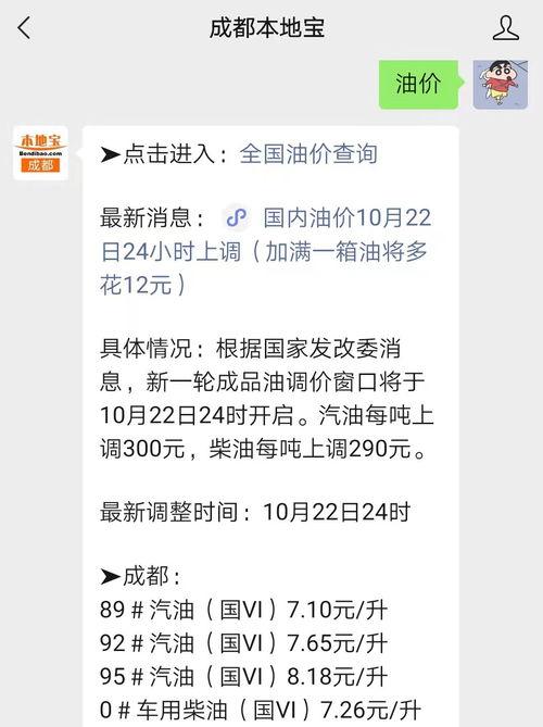 最新油价爆料消息查询电话,电话查询揭示市场动态  第3张